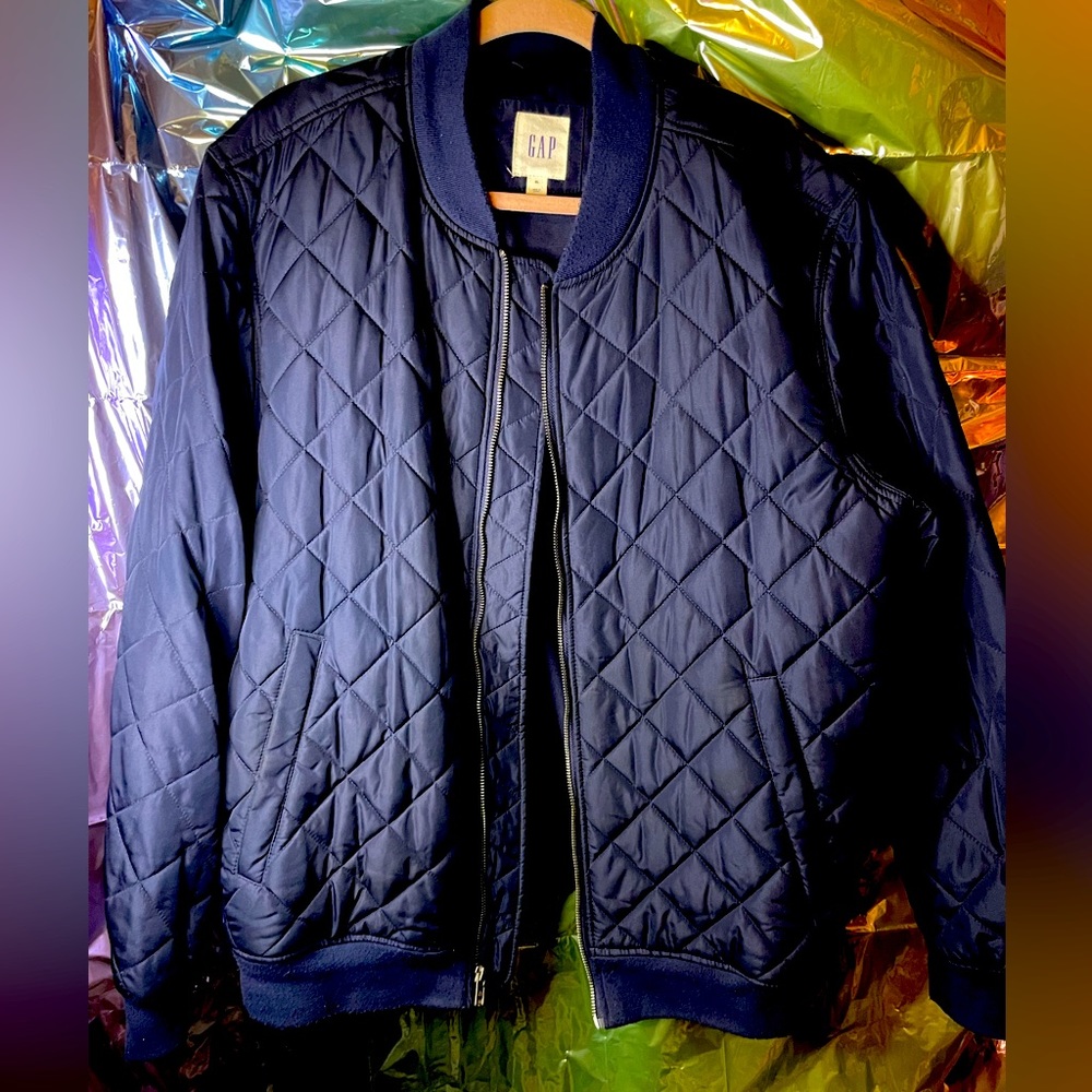 Calvin Klein.  Bomber jacket